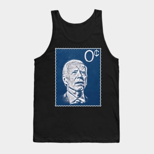 Funny Biden Stamp Zero Tank Top